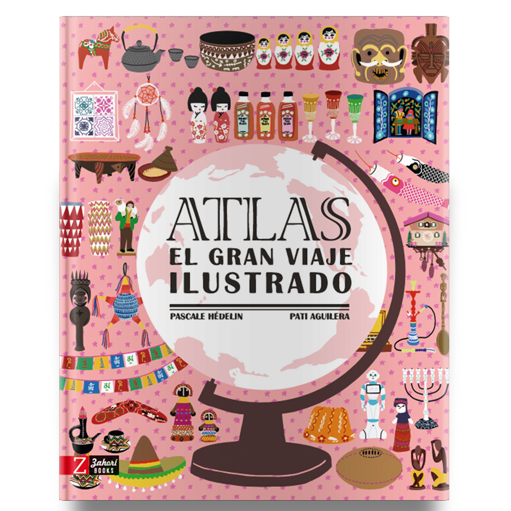 atlas el gran viaje ilustrado de pascale h delin zahor de ideas 
