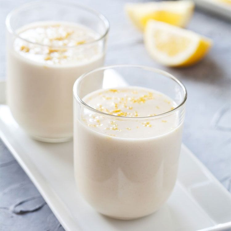 'Panacotta' de yogur y limón