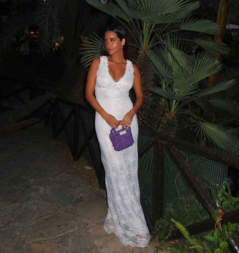 maria frubies vestido blanco