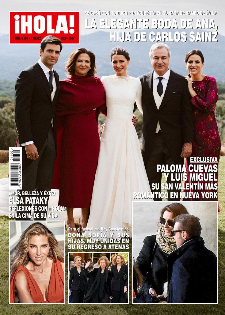 HO4161 LUIS MIGUEL y Paloma Cuevas portadas de HOLA