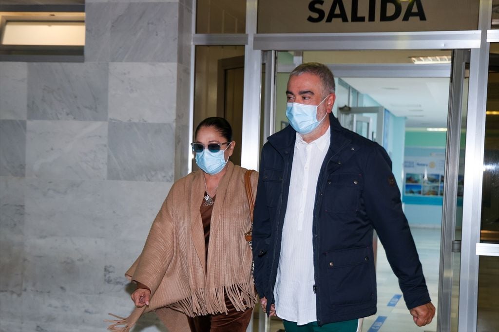 Isabel Pantoja y su hermano Agustín visita a Anabel