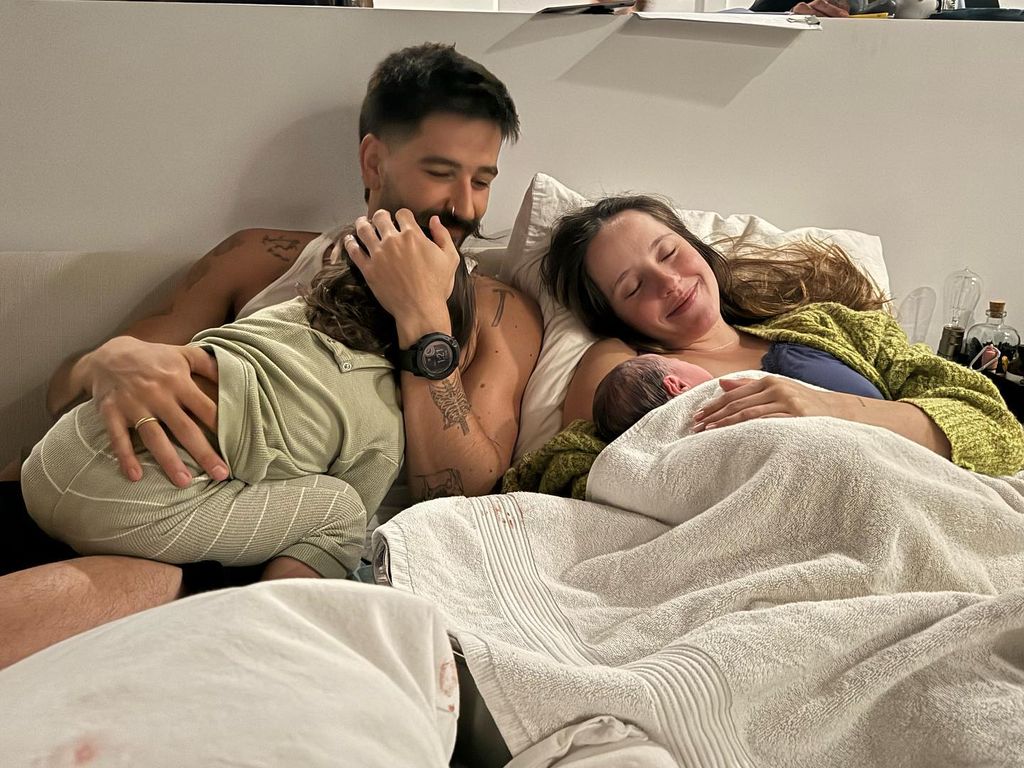 Evaluna y Camilo dan la bienvenida a su segunda hija, Amaranto