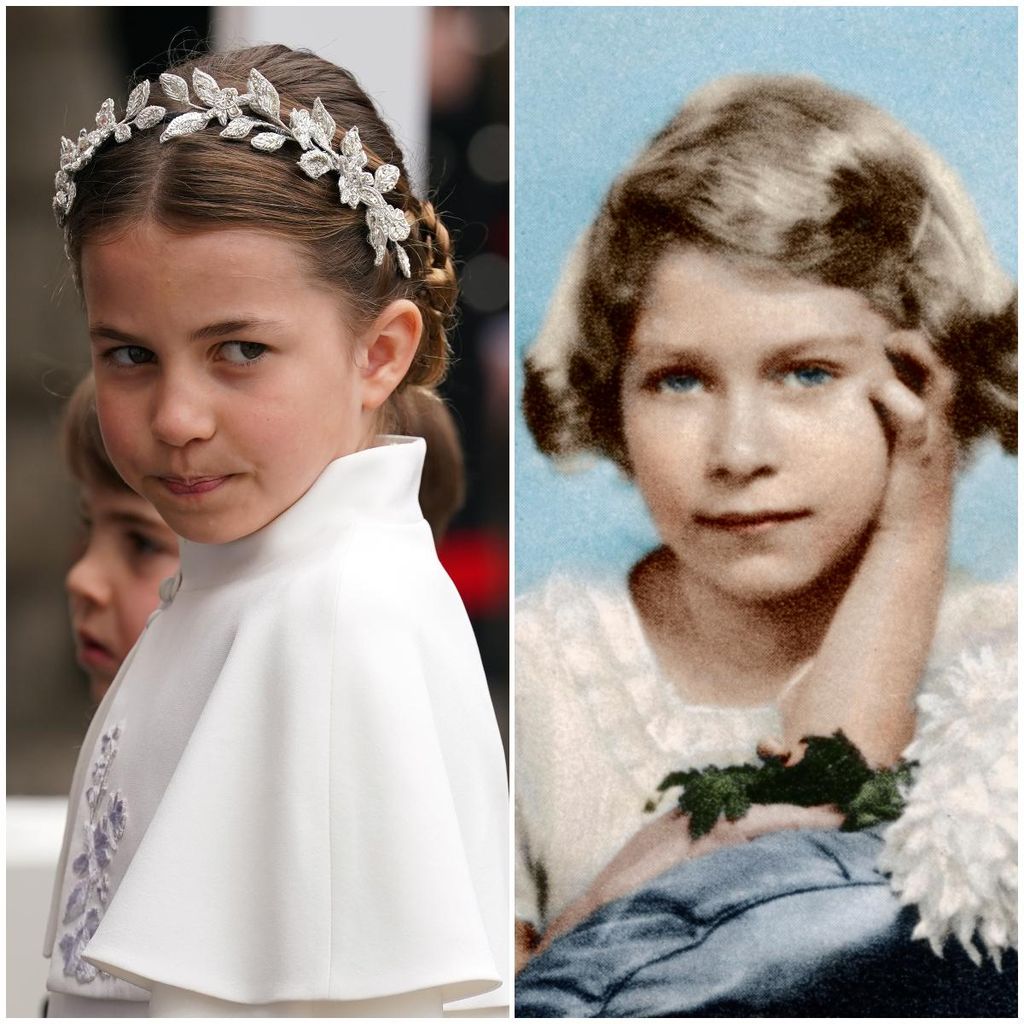 Princesa Charlotte y princesa Isabel a los 9 años