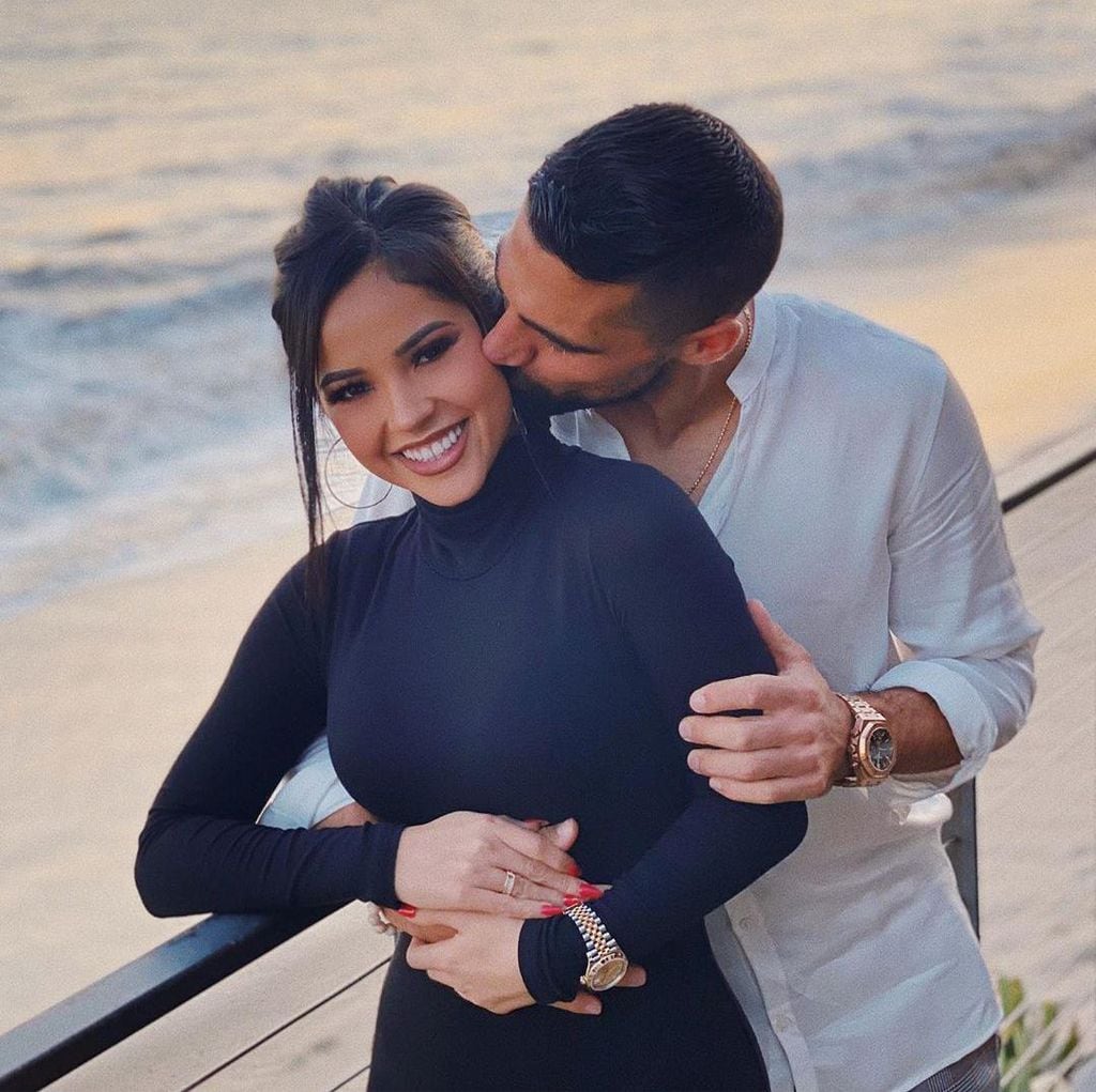 Sebastian Lletget and Becky G