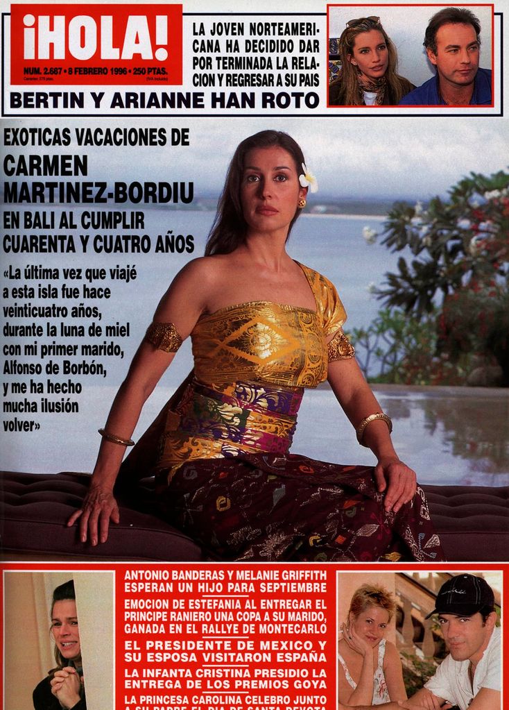 portada de hola de carmen mart nez bordi 