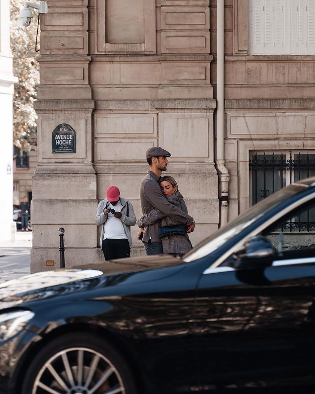 Alba Silva y Sergio Rico en París