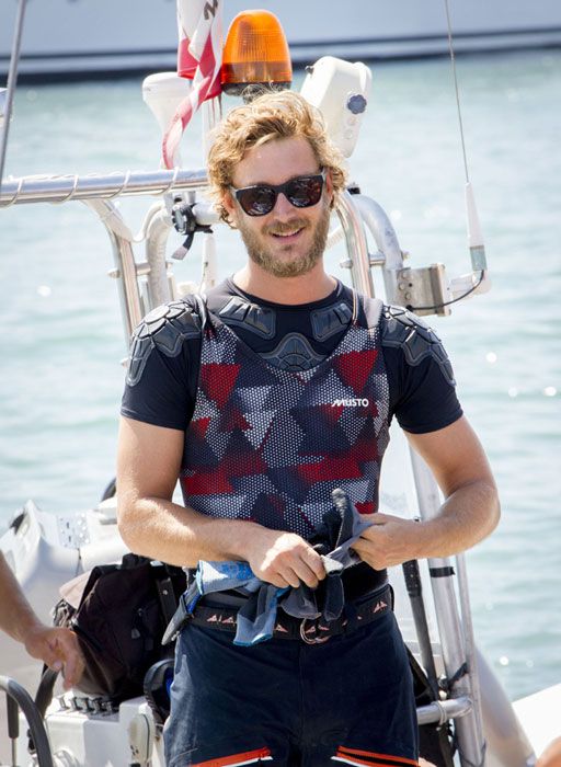 Pierre Casiraghi en la Copa del Rey de Vela en 2016