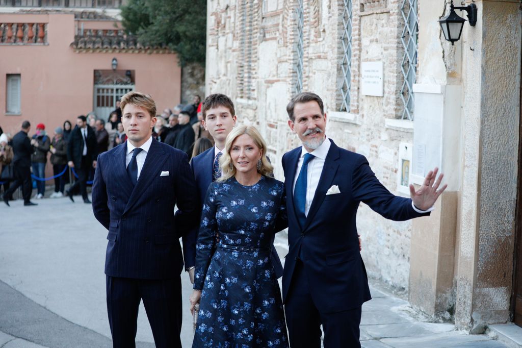 Invitados a la boda de Nicolás de Grecia y Chrysi Vardinogianni