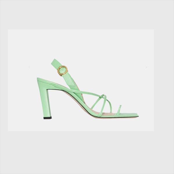 sandalias verdes