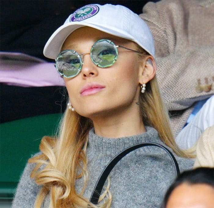 Ariana Grande en Wimbledon