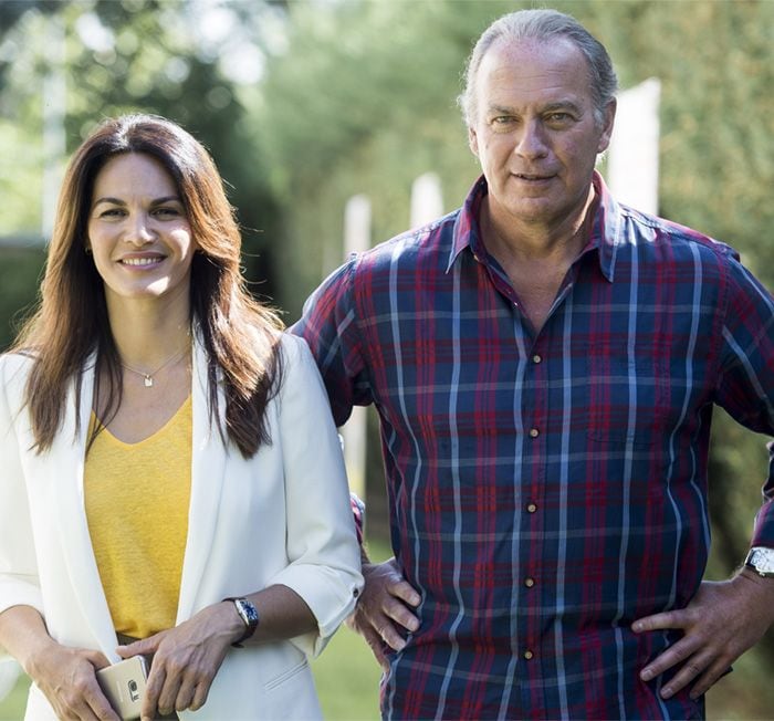 Fabiola Martínez y Bertín Osborne