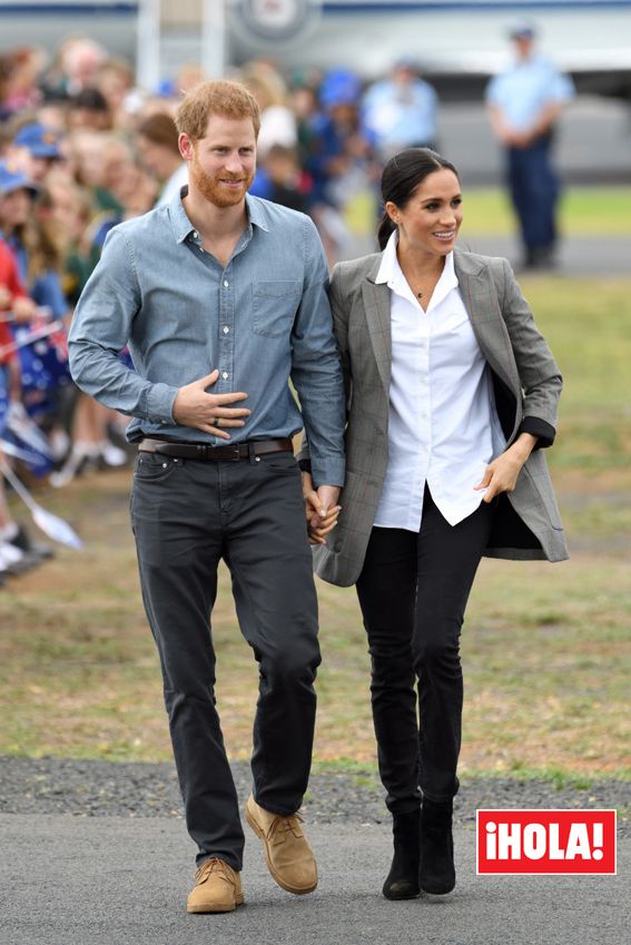 Meghan Markle y su marido el príncipe Harry