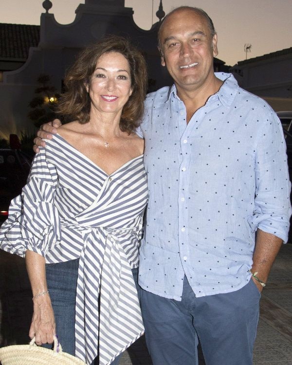 Ana Rosa Quintana y su marido Juan Muñoz 