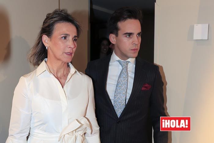 Gonzalo Caballero y su madre Chiqui del Hoyo