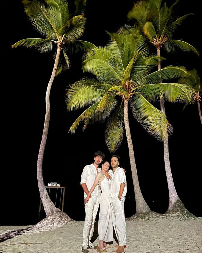 Ricardo Gómez, Elena Rivera y Santi Crespo