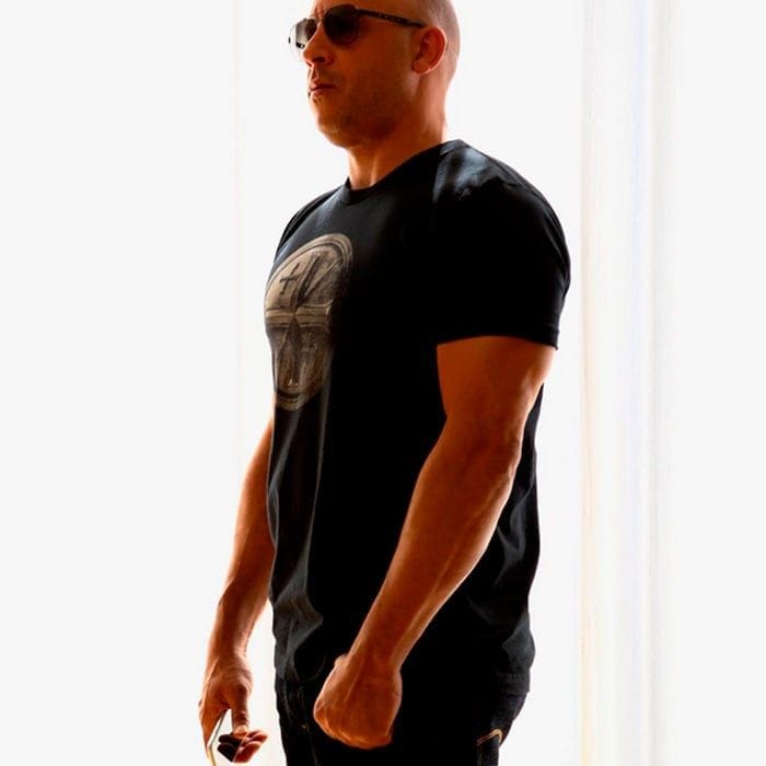 Vin Diesel responde a las críticas sobre su peso a través de una fotografía