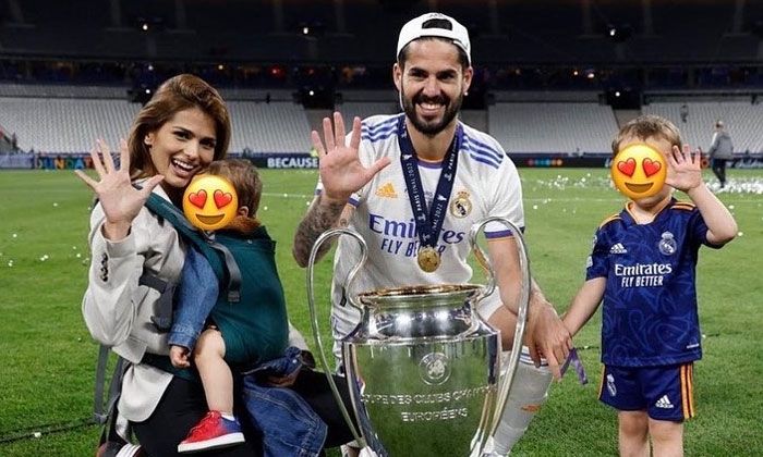 Sara Sálamo e Isco Alarcón