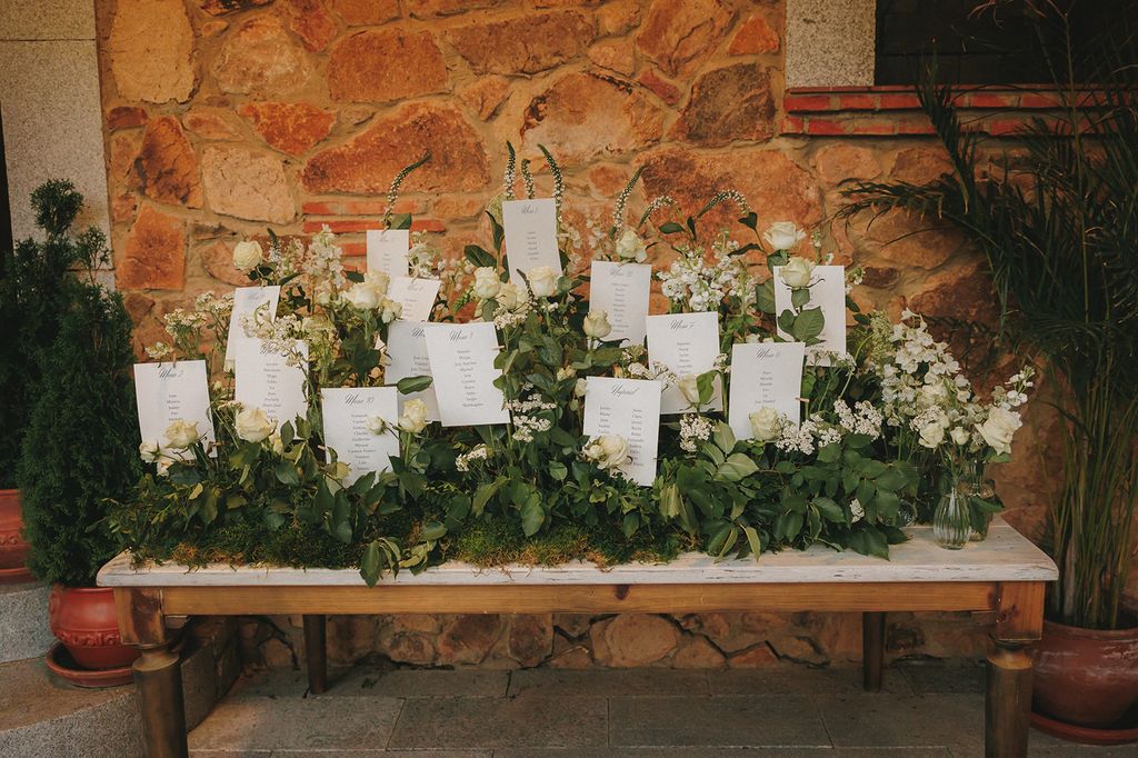 Decoración de boda