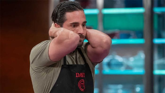 David Bustamante en MasterChef Celebrity