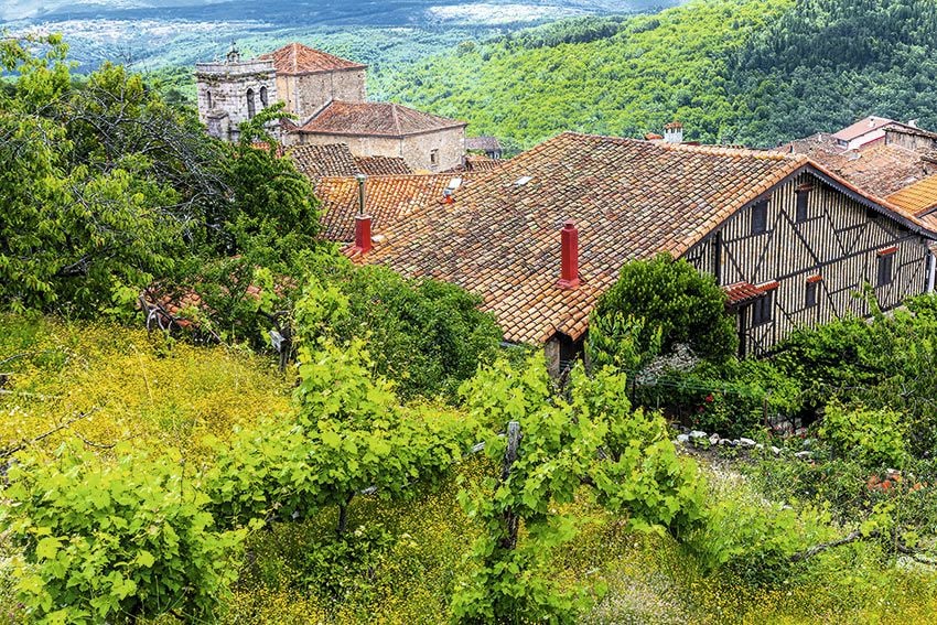 Pueblo de Mogarraz, Sierra de Francia, Salamanca