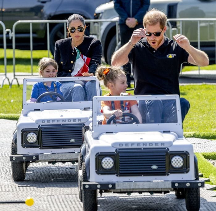 Los duques de Sussex en La Haya