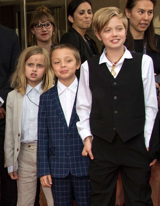 Hijos de Brad Pitt y Angelina Jolie