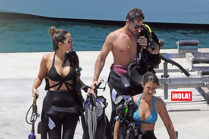 David Bisbal y Rosanna Zanetti