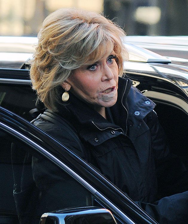 jane fonda venda labio