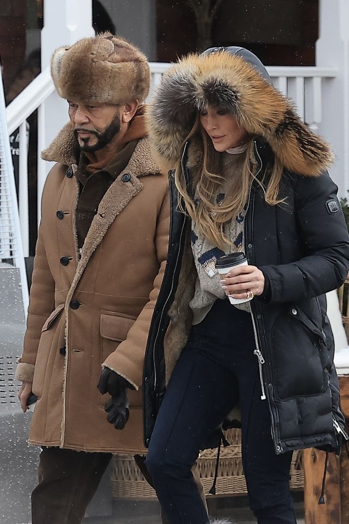 Actress and singer Jennifer Lopez in Aspen.