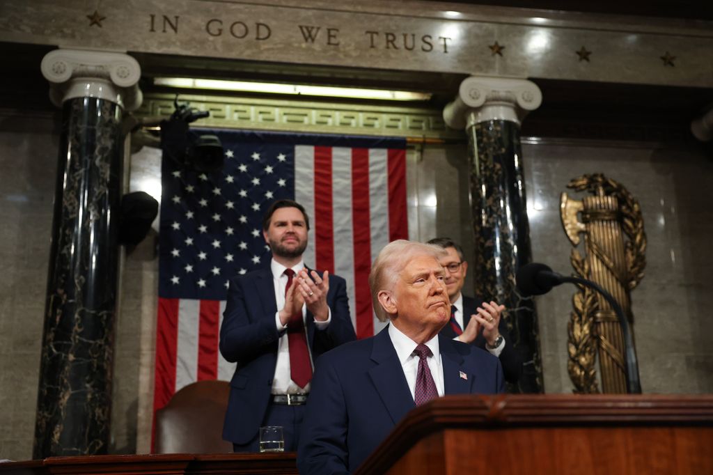  Barron Trump, el gran ausente en el discurso de su padre en el Congreso