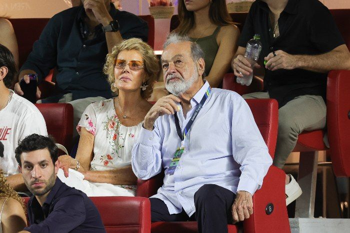 Carlos Slim y Mercedes Sánchez Navarro