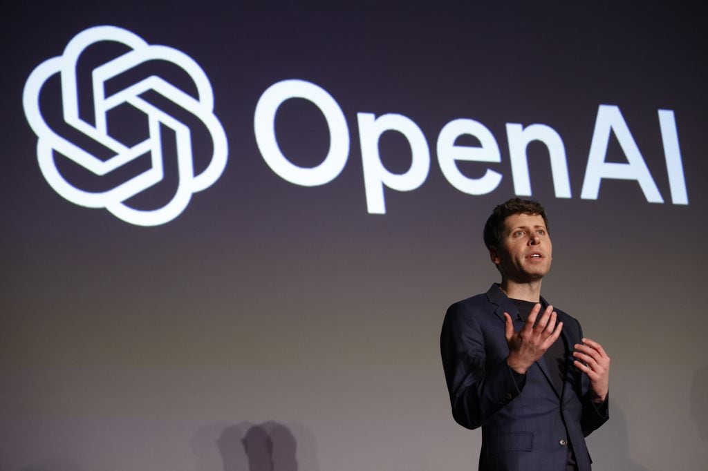 Sam Altman CEO de OpenIA en una conferencia en Tokyo