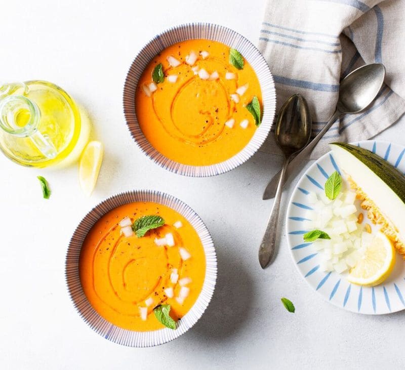 Gazpacho de melón