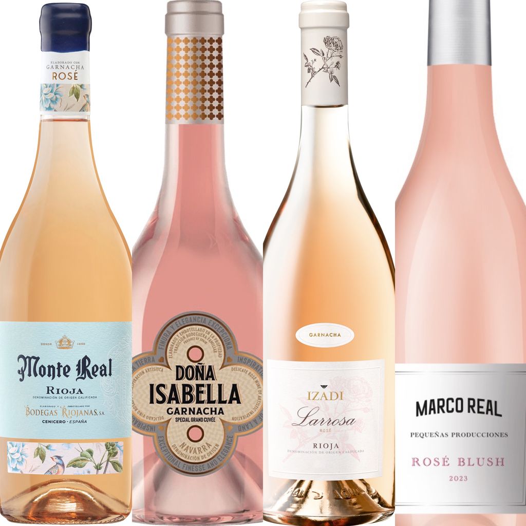 Vinos rosados: Monte Real, Doña Isabella, Izadi Larrosa y Marco Real Rosé Blush