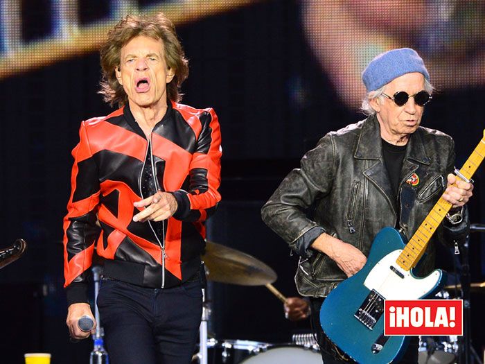 Imagen de un concierto de los Rolling Stones 