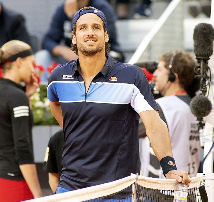 feliciano lopez Charity Day del Mutua Madrid Open