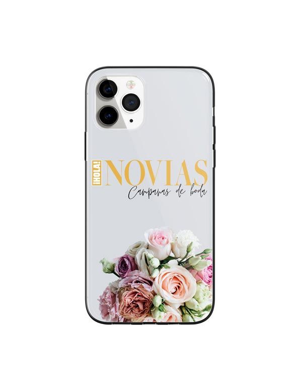 funda hola novias ramo flor