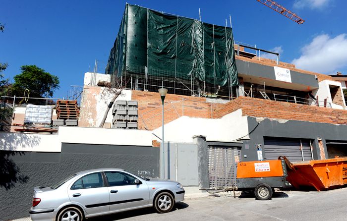 La casa de Piqué y Shakira cuando estaba en construcción