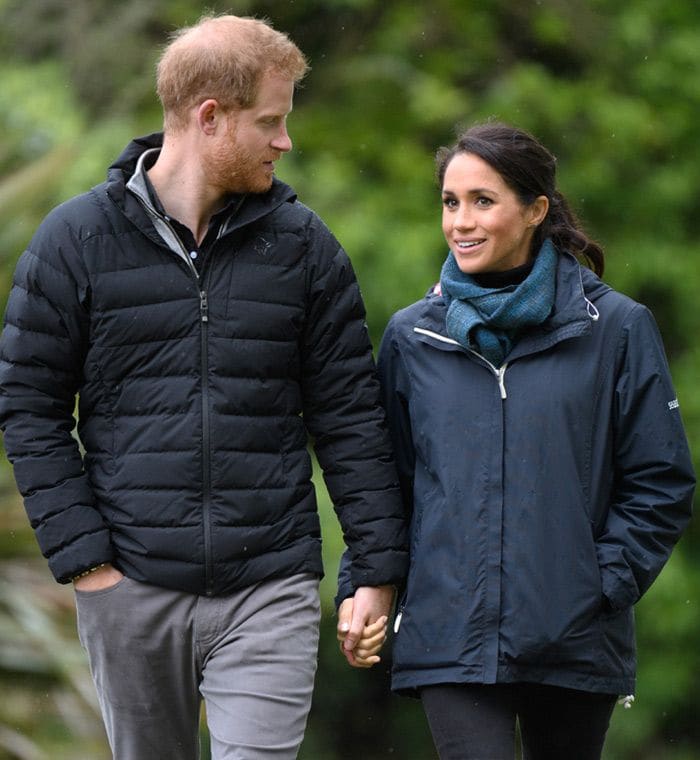 Meghan Markle y el príncipe Harry