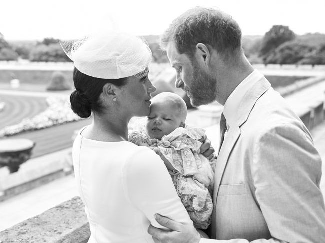 Meghan, Harry y el pequeño Archie