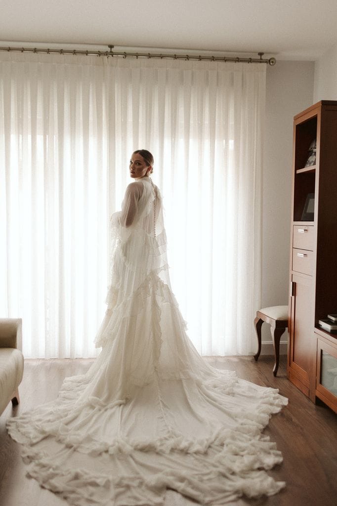 Vestido de novia creado por el granadino Iván Martín