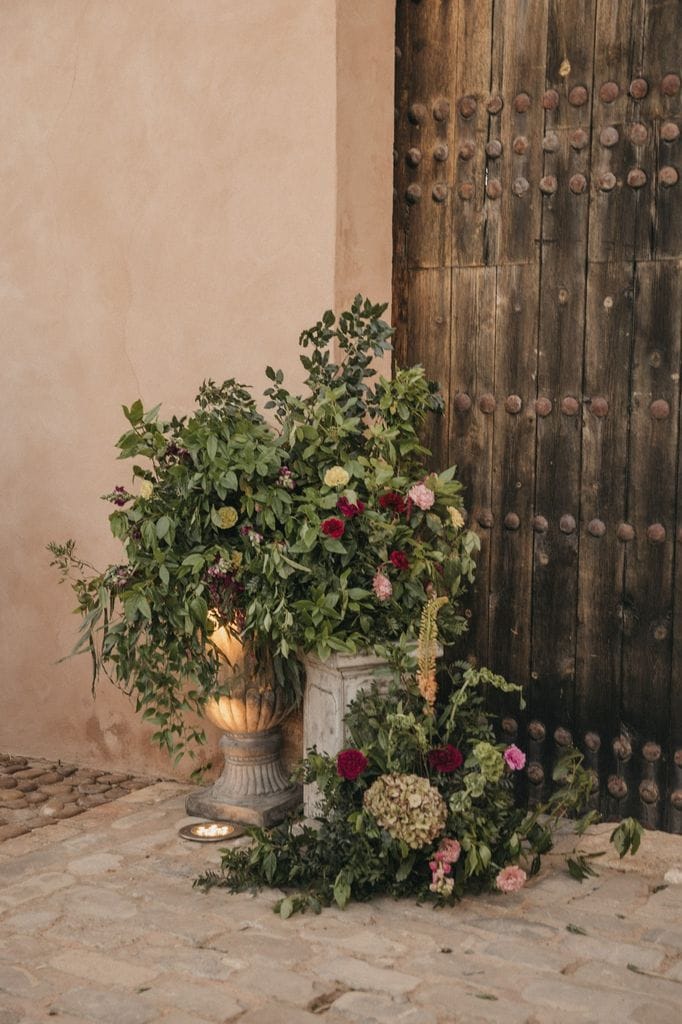 Decoración de entradas de boda