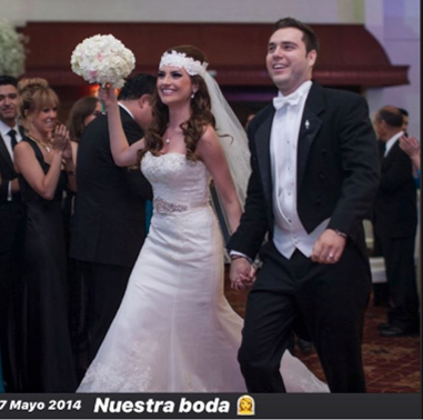 Michelle Galván y Fernando Guajardo boda