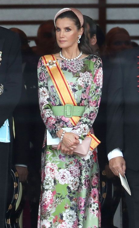 Reina Letizia peinado Japón