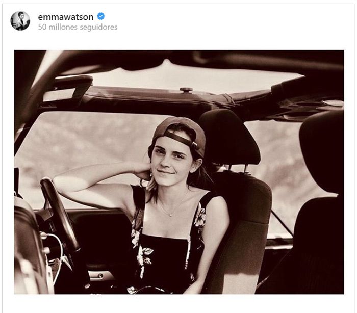 Emma Watson y la foto que ha superado los 5 millones de 'likes'