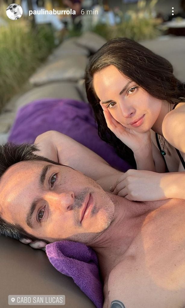 Mauricio Ochmann y su novia Paulina Burrola