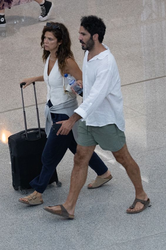 Juana Acosta y su novio Pablo