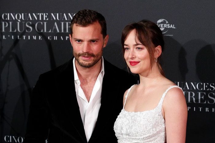 Jamie Dornan y Dakota Johnson