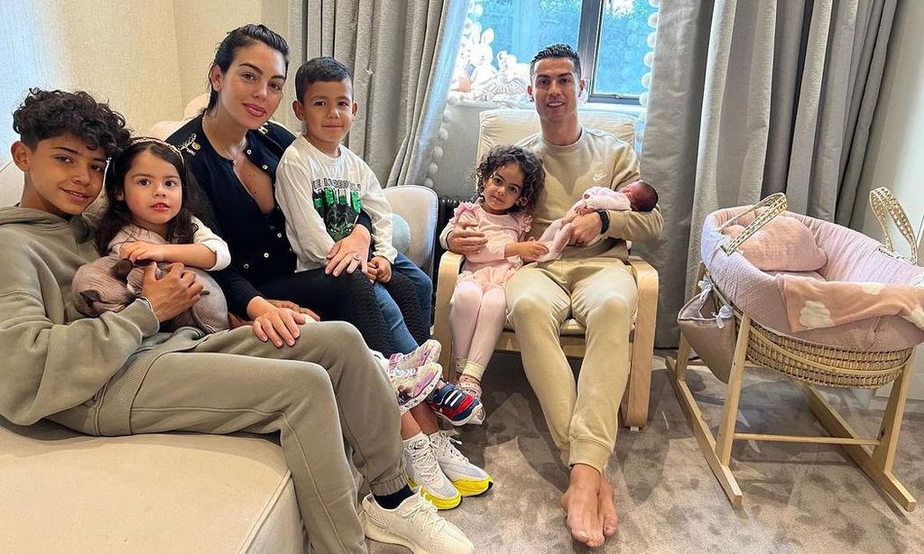 Cristiano Ronaldo y su familia