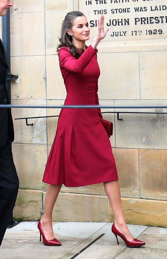 Reina Letizia en Inglaterra